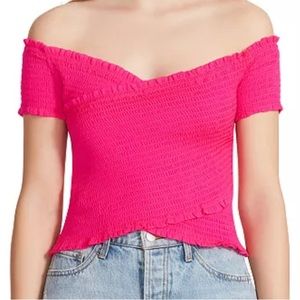 BB Dakota Smocked top size S